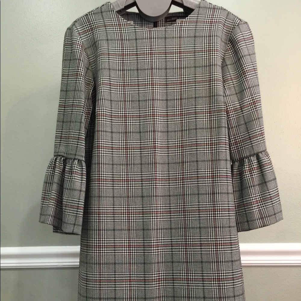ZARA plaid dress!